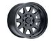 Black Rhino Stadium Matte Black Wheel; 17x9.5 (20-24 Jeep Gladiator JT)