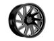 Black Rhino Thrust Gloss Black with Milled Spokes Wheel; 20x12; -44mm Offset (20-24 Jeep Gladiator JT)