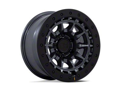 Black Rhino Tusk Matte Gunmetal Wheel; 17x8.5 (20-24 Jeep Gladiator JT)