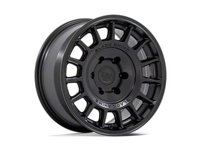 Black Rhino Voll Matte Black Wheel; 17x8.5; 0mm Offset (20-24 Jeep Gladiator JT)