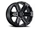 Black Rhino Wanaka Matte Black Wheel; 18x9 (20-24 Jeep Gladiator JT)