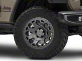 Black Rhino Warlord Matte Gunmetal Wheel; 18x9; -12mm Offset (20-25 Jeep Gladiator JT)