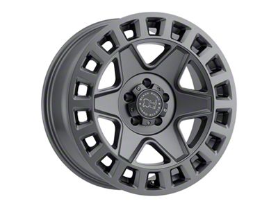 Black Rhino York Matte Gunmetal Wheel; 17x9; -12mm Offset (20-24 Jeep Gladiator JT)