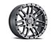 Black Rhino Arches Brushed Gunmetal with Black Bolts Wheel; 17x8; 30mm Offset (05-10 Jeep Grand Cherokee WK, Excluding SRT8)