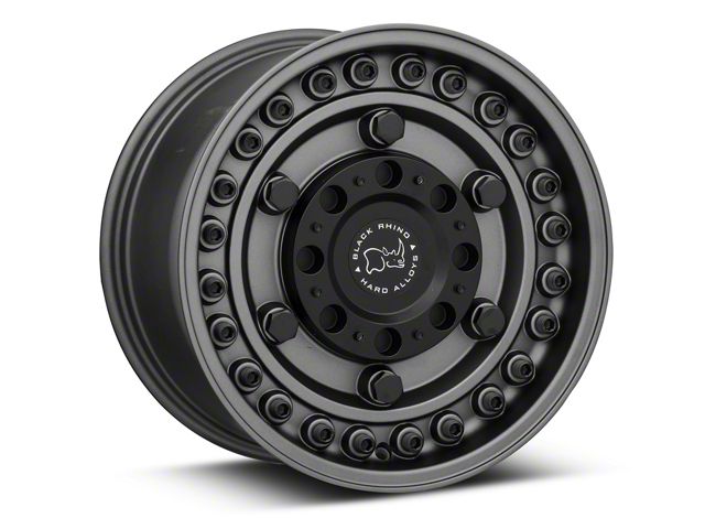 Black Rhino Armory Gunblack Wheel; 17x9.5 (05-10 Jeep Grand Cherokee WK, Excluding SRT8)