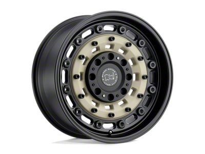 Black Rhino Arsenal Sand On Black Wheel; 20x9.5; 0mm Offset (05-10 Jeep Grand Cherokee WK)