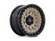 Black Rhino Barrage Desert Sand on Matte Black Wheel; 18x9; 0mm Offset (22-24 Jeep Grand Cherokee WL)