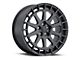 Black Rhino Boxer Gunblack Wheel; 17x8 (93-98 Jeep Grand Cherokee ZJ)