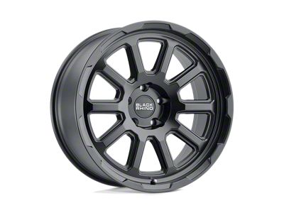 Black Rhino Chase Matte Black Wheel; 20x8.5; 10mm Offset (22-24 Jeep Grand Cherokee WL)