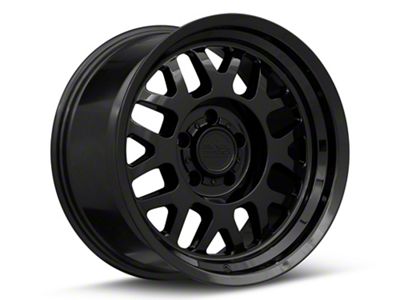 Black Rhino Delta Gloss Black Wheel; 18x9.5; -18mm Offset (22-24 Jeep Grand Cherokee WL)