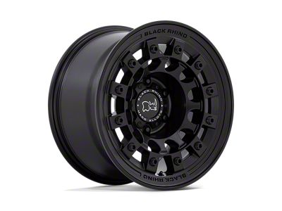 Black Rhino Fuji Matte Black Wheel; 17x8 (93-98 Jeep Grand Cherokee ZJ)