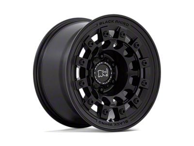 Black Rhino Fuji Matte Black Wheel; 17x8; 38mm Offset (93-98 Jeep Grand Cherokee ZJ)