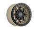 Black Rhino Garrison Beadlock Desert with Matte Black Ring Wheel; 17x8.5; -32mm Offset (99-04 Jeep Grand Cherokee WJ)