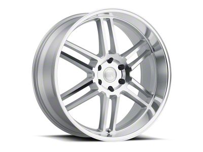 Black Rhino Katavi Silver Wheel; 22x10; 30mm Offset (93-98 Jeep Grand Cherokee ZJ)