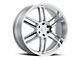 Black Rhino Katavi Silver Wheel; 22x10; 30mm Offset (93-98 Jeep Grand Cherokee ZJ)