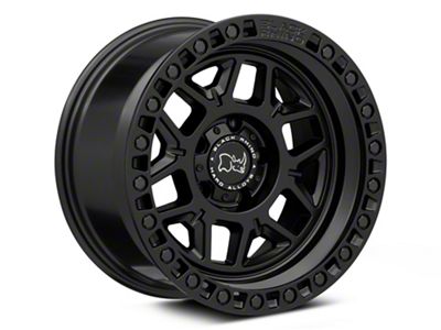 Black Rhino Kelso Matte Black Wheel; 17x9; -18mm Offset (93-98 Jeep Grand Cherokee ZJ)