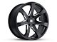 Black Rhino Mozambique Gloss Black Wheel; 18x8.5; 30mm Offset (22-24 Jeep Grand Cherokee WL)