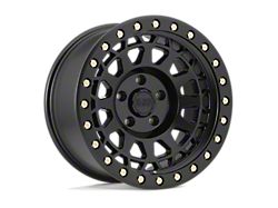 Black Rhino Primm Matte Black with Brass Bolts Wheel; 17x9 (93-98 Jeep Grand Cherokee ZJ)