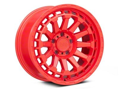 Black Rhino Raid Gloss Red Wheel; 18x9.5; -18mm Offset (22-24 Jeep Grand Cherokee WL)