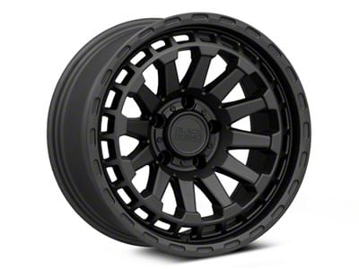 Black Rhino Raid Matte Black Wheel; 17x8.5; -18mm Offset (93-98 Jeep Grand Cherokee ZJ)