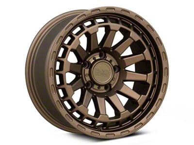 Black Rhino Raid Matte Bronze Wheel; 17x8.5; -18mm Offset (05-10 Jeep Grand Cherokee WK, Excluding SRT8)