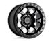 Black Rhino Riot Matte Black Wheel; 17x8.5; -38mm Offset (93-98 Jeep Grand Cherokee ZJ)