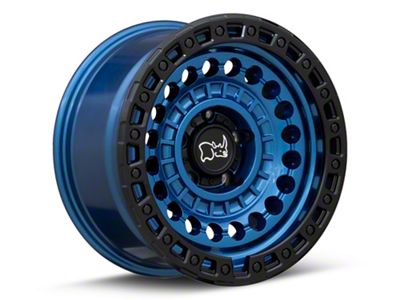 Black Rhino Sentinel Cobalt Blue with Black Ring Wheel; 17x8.5 (99-04 Jeep Grand Cherokee WJ)