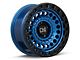 Black Rhino Sentinel Cobalt Blue with Black Ring Wheel; 17x8.5 (99-04 Jeep Grand Cherokee WJ)