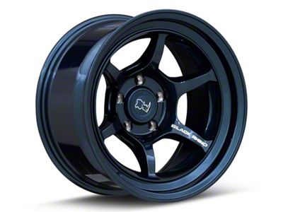 Black Rhino Shogun Gloss Midnight Blue Wheel; 17x8.5; -10mm Offset (99-04 Jeep Grand Cherokee WJ)