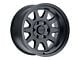 Black Rhino Stadium Matte Black Wheel; 17x9.5; -18mm Offset (05-10 Jeep Grand Cherokee WK, Excluding SRT8)