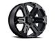 Black Rhino Wanaka Matte Black Wheel; 17x8.5; 35mm Offset (05-10 Jeep Grand Cherokee WK, Excluding SRT8)