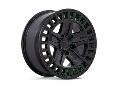 Black Rhino Alston Matte Black Wheel; 18x8.5; 25mm Offset (99-04 Jeep Grand Cherokee WJ)