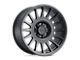 Black Rhino Bullhead Matte Black Wheel; 18x9; -18mm Offset (99-04 Jeep Grand Cherokee WJ)