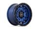 Black Rhino Legion Cobalt Blue with Black Lip Wheel; 20x10; -18mm Offset (99-04 Jeep Grand Cherokee WJ)