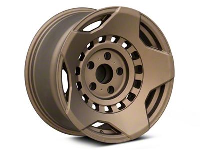 Black Rhino Muzzle Matte Bronze Wheel; 17x9; -18mm Offset (99-04 Jeep Grand Cherokee WJ)