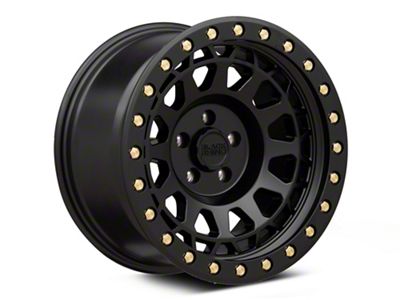 Black Rhino Primm Matte Black with Brass Bolts Wheel; 20x9.5; 0mm Offset (99-04 Jeep Grand Cherokee WJ)