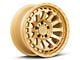 Black Rhino Raid Gold Wheel; 18x9.5; -18mm Offset (99-04 Jeep Grand Cherokee WJ)