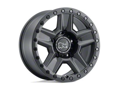 Black Rhino Ravine Matte Black Wheel; 18x9; -18mm Offset (99-04 Jeep Grand Cherokee WJ)