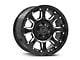 Black Rhino Sierra Gloss Black Wheel; 17x9; -12mm Offset (99-04 Jeep Grand Cherokee WJ)