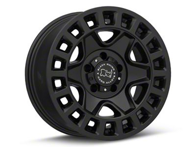 Black Rhino York Matte Black Wheel; 17x8; 30mm Offset (99-04 Jeep Grand Cherokee WJ)