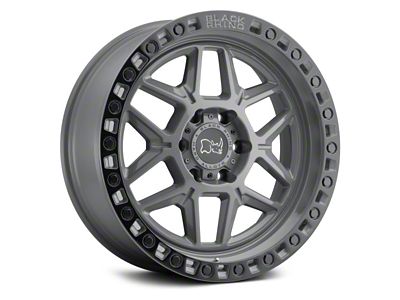 Black Rhino Kelso Battleship Gray with Black Ring Wheel; 18x9; -18mm Offset (11-21 Jeep Grand Cherokee WK2)