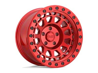 Black Rhino Primm Candy Red with Black Bolts Wheel; 18x9.5; -18mm Offset (11-21 Jeep Grand Cherokee WK2)