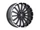 Black Rhino Spear Matte Black with Matte Machined Edge Wheel; 22x9.5 (11-21 Jeep Grand Cherokee WK2)