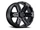 Black Rhino Wanaka Matte Black Wheel; 20x9; -18mm Offset (11-21 Jeep Grand Cherokee WK2)