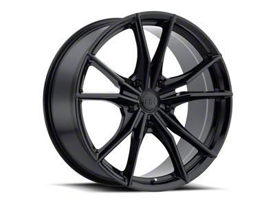 Black Rhino Zion Gloss Black Wheel; 18x8.5; 35mm Offset (93-98 Jeep Grand Cherokee ZJ)