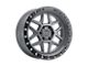 Black Rhino Kelso Battleship Gray with Black Ring Wheel; 17x9; -18mm Offset (93-98 Jeep Grand Cherokee ZJ)