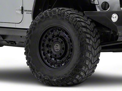 Black Rhino Arsenal Textured Matte Black Wheel; 18x9.5; -18mm Offset (18-25 Jeep Wrangler JL)