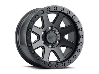 Black Rhino Baker Matte Black Wheel; 20x9 (18-24 Jeep Wrangler JL)