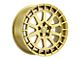 Black Rhino Boxer Gloss Gold Wheel; 17x8.5 (97-06 Jeep Wrangler TJ)