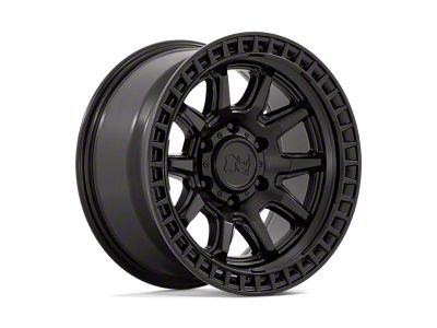 Black Rhino Calico Matte Black Wheel; 17x8.5; 34mm Offset (97-06 Jeep Wrangler TJ)